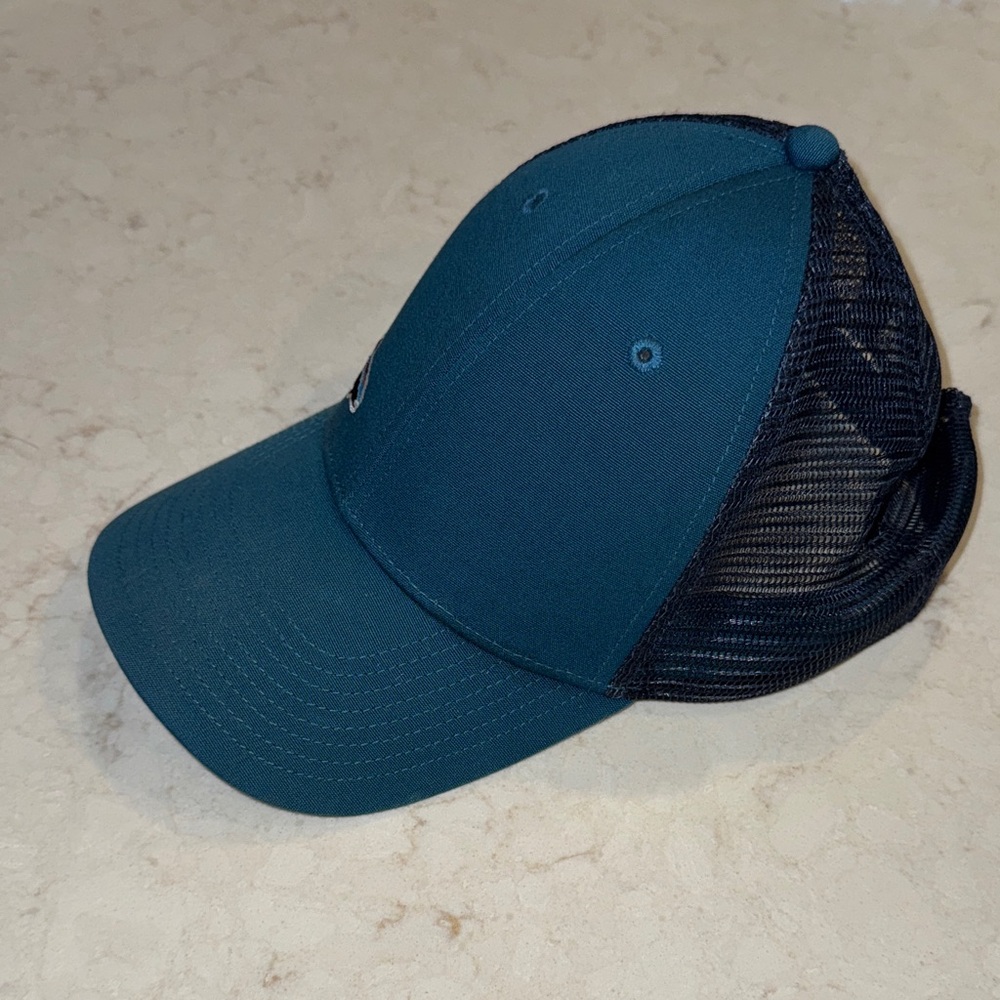 Patagonia Teal and Navy Trucker Hat - Picture 2 of 8